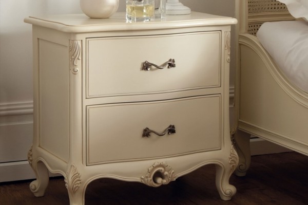 Rococo Soft Cream Bedside